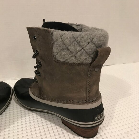 SOREL WOMENS SLIMPACK II LACED BOOTS SIZE 10 - Picture 6 of 9